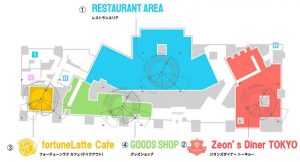 「GUNDAM Cafe TOKYO BRAND CORE」